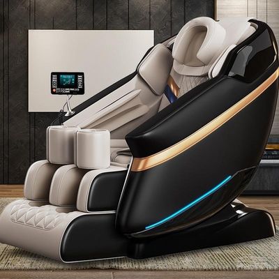 PU кожа и губка мода роскошный умный массажный стул для всего тела автоматический воздушный мешок массажник для салона красоты Body Spa