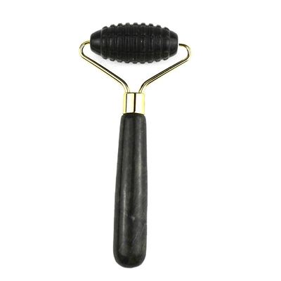Специализированный логотип доступен Spikey Natural Xiuyan Jade Facial Guasha Roller Face Massager для массажа кожи Gua Sha Beauty Tools для женщины