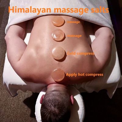 250 г натурального гималайского соляного мыла для салонов красоты SPA Эфирное масло Ручной скреб массаж Холодный горячий компресс камень