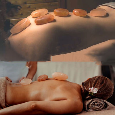 250 г натурального гималайского соляного мыла для салонов красоты SPA Эфирное масло Ручной скреб массаж Холодный горячий компресс камень