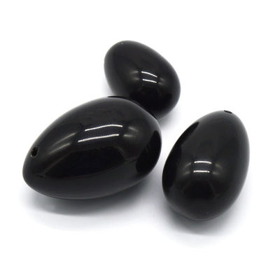Ручная резьба 2024 Черный обсидиан Yoni яйца Kegel упражнения инструмент для здоровья и благополучия женщин