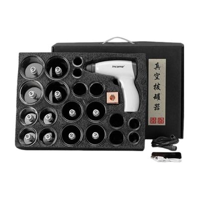 20-частный комплект Электрический Guasha Cupping Suction Massager для массажа тела Лечение меридиана Расслабление инструмент ABS материал