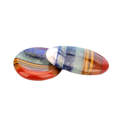 Chakra Balancing Essential Natural Worry Stone Finger Massage Tool с размером 45*35*8 мм и сертификатом ISO9001