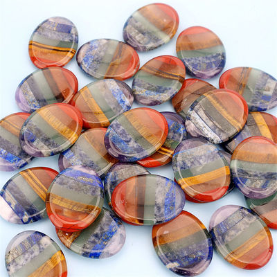 Chakra Balancing Essential Natural Worry Stone Finger Massage Tool с размером 45*35*8 мм и сертификатом ISO9001