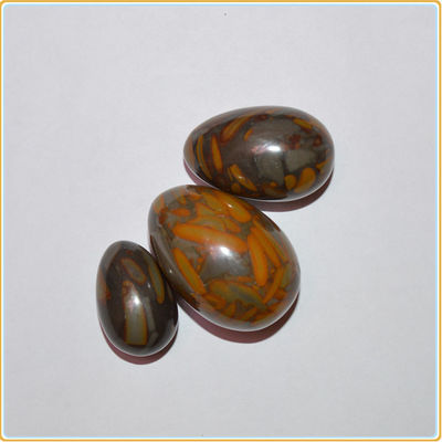 Полированные традиционные натуральные сырые Nuwa Stone Jade Yoni яйца для здравоохранения OEM ODM и технических