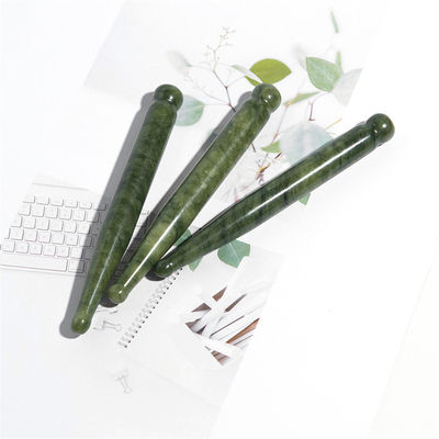 110*12мм Xiuyan Jade Gua Sha Stick Лучший инструмент для массажа лица и лимфатического дренажа