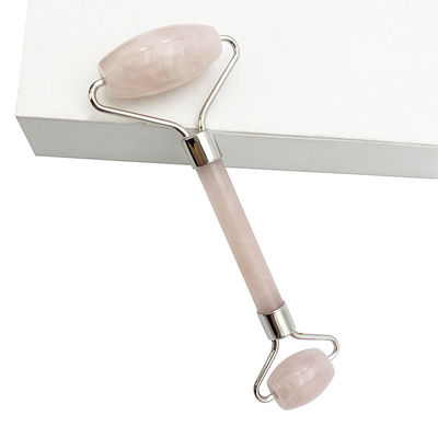 Perfecore Jade Roller Beauty Rose Quartz Guasha Roller Face Neck Gua sha Массажный инструмент Камень для ручного ремесла и ухода за кожей