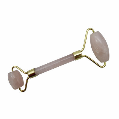 Perfecore Jade Roller Beauty Rose Quartz Guasha Roller Face Neck Gua sha Массажный инструмент Камень для ручного ремесла и ухода за кожей