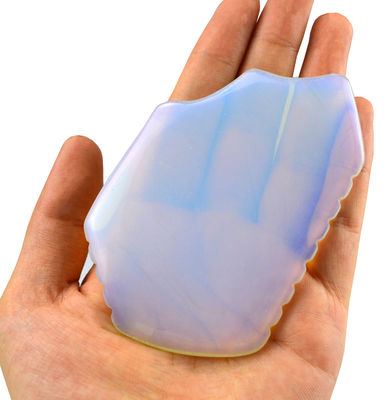 Продукт для ухода за кожей с опалитом Guasha 2024 Opal Stone Gua Sha Board для ухода за здоровьем лица и средства массажа лица