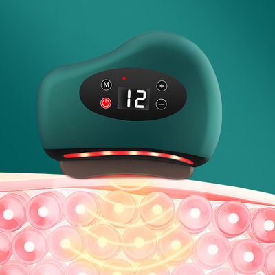 Горячая компрессионная терапия Электрический Bian Stone Body Gua Sha Tool с сертификатом ISO9001 и интеллектуальным вибрационным массажёром