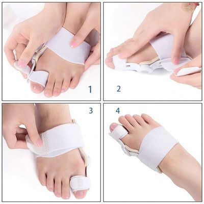 TPR Adult Big Foot Straightener Bunion Коррекция дня/ночи Детский пальцевой палец Straightener для обуви