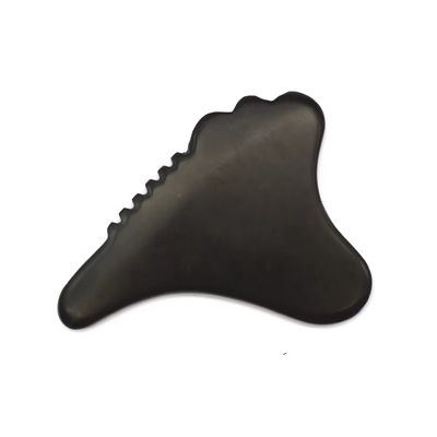Gua Sha Tool Массажник лица Bian Stone Экологически чистый Лицо 105*77мм 114*74мм 2 шт AKBS-030 для лимфатического дренажа лица