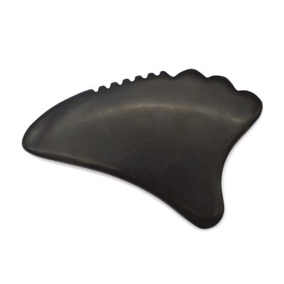 Gua Sha Tool Массажник лица Bian Stone Экологически чистый Лицо 105*77мм 114*74мм 2 шт AKBS-030 для лимфатического дренажа лица