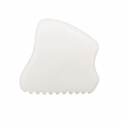 Специальный логотип 2024 White Jade Gua Sha Инструменты для массажа лица и шеи Горячий массажный массажный режим No abk-2051