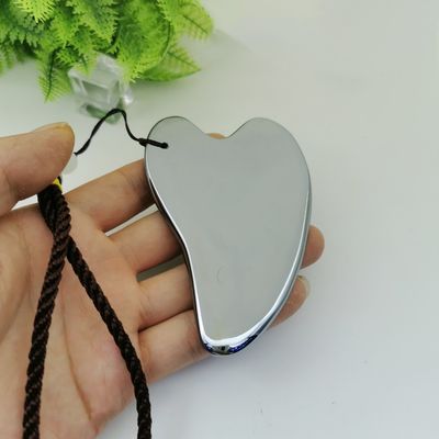 Терагерцовый камень Gua Sha Массажный инструмент для лица 2024 Custom Logo Ручной массажный аппарат для тела в форме сердца