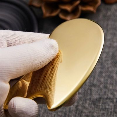 Сертификат Да, персонализированный логотип Доступен медный лицевой гуаша Доска инструменты латуни скреблинг массаж гуаша инструмент инструменты массажа лица