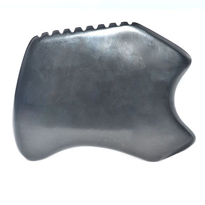 Специальная форма Gua Sha Board Природный черный Bian Stone Scraping Tool для массажа лица и тела оборудования