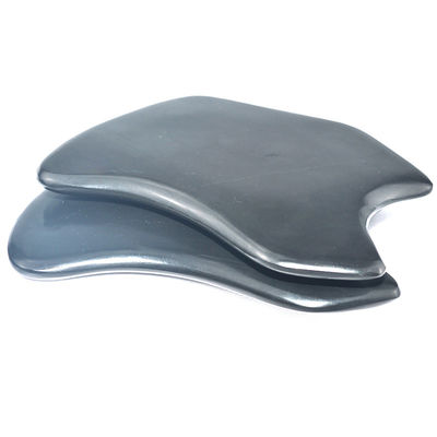 Специальная форма Gua Sha Board Природный черный Bian Stone Scraping Tool для массажа лица и тела оборудования