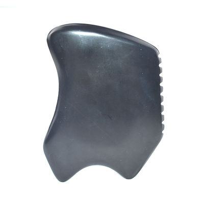 Специальная форма Gua Sha Board Природный черный Bian Stone Scraping Tool для массажа лица и тела оборудования