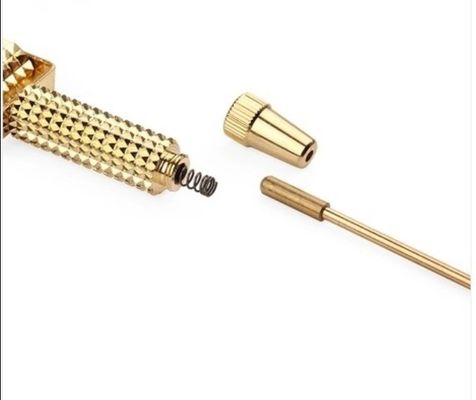Оборудование для массажа тела Spikey Brass Ручная акупрессия рефлексология Стик для массажа здоровья и тканей