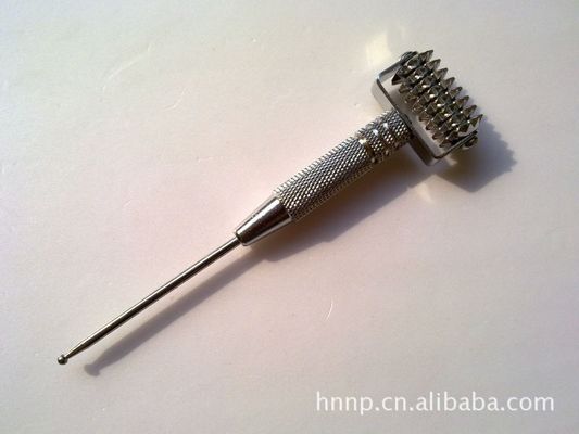 Оборудование для массажа тела Spikey Brass Ручная акупрессия рефлексология Стик для массажа здоровья и тканей