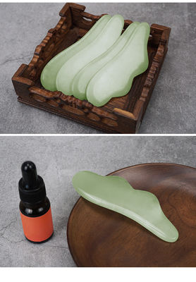 Xiuyan Jade Massage Tools 100% натуральный двусторонний нефритовый камень для стимуляции кровотока и снятия стресса