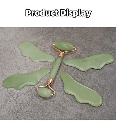 Xiuyan Jade Massage Tools 100% натуральный двусторонний нефритовый камень для стимуляции кровотока и снятия стресса