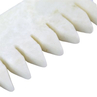 Xiuyan Jade Comb Median Scraping Massage Comb для массажа мышц и натурального нефритового камня Guasha Scalp Comb