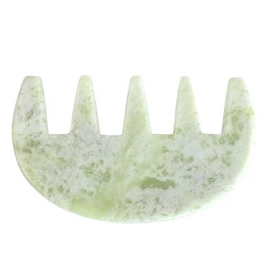 Мышечный массаж 100% натуральный Xiuyan Jade Gua Sha скреббинг гребень Guasha камень лицевой массаж тела спа массаж ухода за кожей инструмент красоты