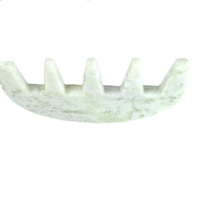 Мышечный массаж 100% натуральный Xiuyan Jade Gua Sha скреббинг гребень Guasha камень лицевой массаж тела спа массаж ухода за кожей инструмент красоты