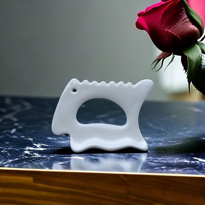 Керамический Гуа Ша Массажный инструмент для лица Скребборд для популярного дизайна