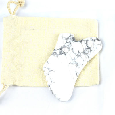 Массажное оборудование для ухода за здоровьем тела 2024 Howlite Gua Sha Скреббильная доска для инструмента красоты