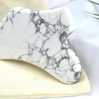 Массажное оборудование для ухода за здоровьем тела 2024 Howlite Gua Sha Скреббильная доска для инструмента красоты