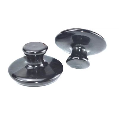 Инструмент массажа тела 2024 Black Bian Stone Large Mushroom Shape Gua Sha Массажёр для массажа лица и ухода за здоровьем 55mm*35mm