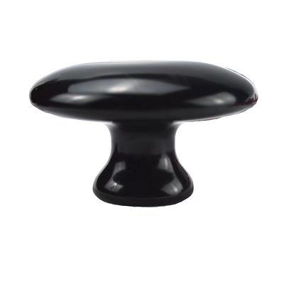 Инструмент массажа тела 2024 Black Bian Stone Large Mushroom Shape Gua Sha Массажёр для массажа лица и ухода за здоровьем 55mm*35mm