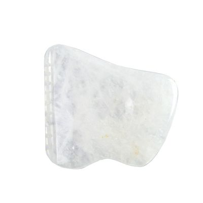 Массажное оборудование для массажа тела Полированное белое специальное Gua Sha Stone Board Jade Guasha Инструмент для расслабления мышц