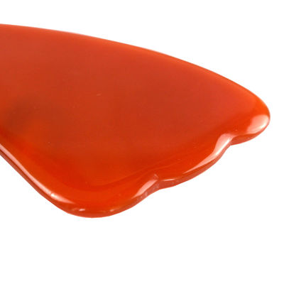 2024 Natual Carnelian Gua Sha Scraping Massage Board Красный Агат Гуаша Массажный массажник лица для всего тела