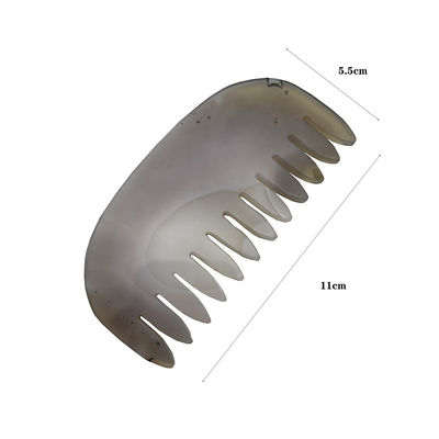 Естественный Агатный Агат Нефритовый Гуаша Comb The Ultimate Head and Meridian Massage Tool для массажа лица / тела