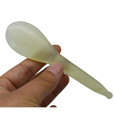 Массажная ручка с акупунктурной точкой в форме желтой ложки Xiuyan Jade Stick Eye Massager Pen с приемлемым сервисом OEM/ODM