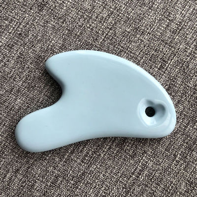 Керамическая массажная доска Gua Sha с формой белого сердца