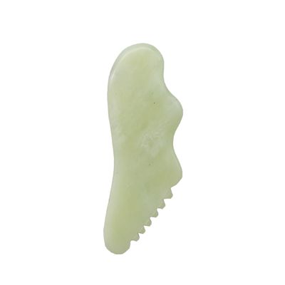 Белый Xiuyan Jade Gua Sha - музыкальный инструмент для омолаживания и расслабления лица