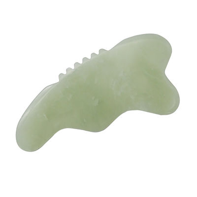 Xiuyan Jade Gua Sha Массажный инструмент для скульптуры лица Массажный массажник для тела способствует кровотоку и снижает напряжение