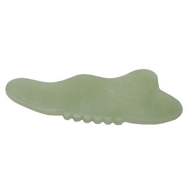 Xiuyan Jade Gua Sha Массажный инструмент для скульптуры лица Массажный массажник для тела способствует кровотоку и снижает напряжение