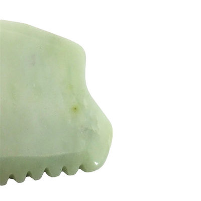 Почувствуйте целебные свойства 2024 Xiuyan Jade с натуральным Gua Sha Body Scraping и Facial Scraping Plate