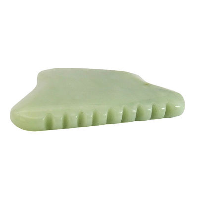 Почувствуйте целебные свойства 2024 Xiuyan Jade с натуральным Gua Sha Body Scraping и Facial Scraping Plate
