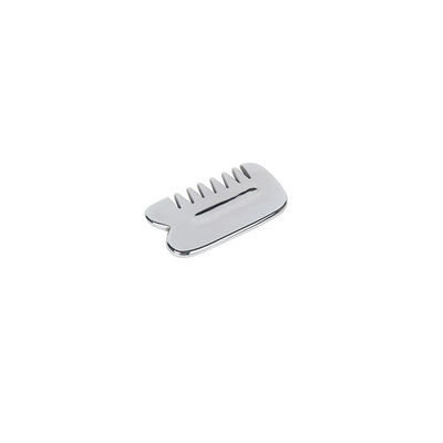 Массажник для лица Настоящий серебряный терагерц Guasha Stone Gua Sha Comb для борьбы со старением и омоложения лица