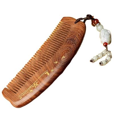 Функция Hair Beauty Wooden Comb Wooden Comb for Hair Beauty Beauty Hair Salon Comb Wooden Common Comb Древесина