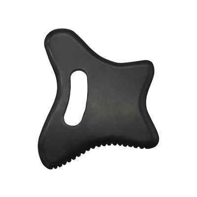 Массажер для тела с 2024 большим размером черный Bian Stone Gua Sha камни и размер продукта 165 * 140 * 50 мм