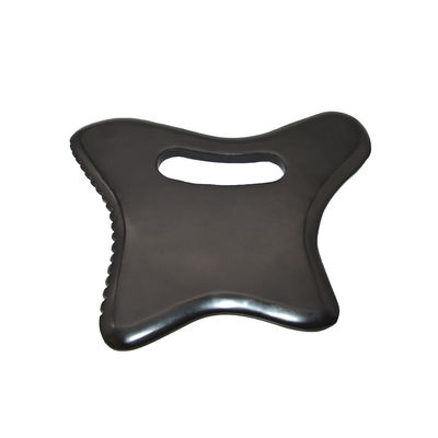 Массажер для тела с 2024 большим размером черный Bian Stone Gua Sha камни и размер продукта 165 * 140 * 50 мм