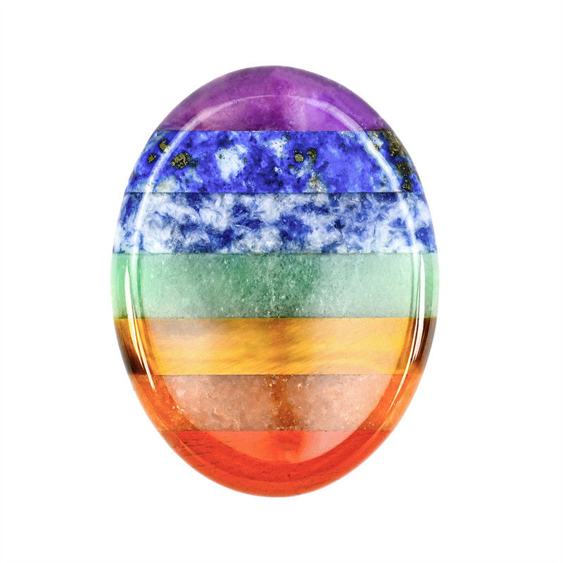Chakra Balancing Essential Natural Worry Stone Finger Massage Tool с размером 45*35*8 мм и сертификатом ISO9001